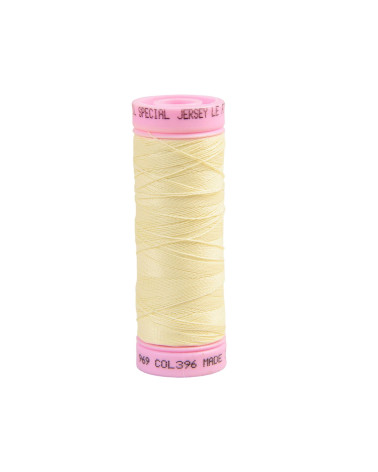 Special jersey yarn 140m frost white made in France