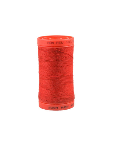 Cable rojo antifuego de 230 m fabricado en Francia.