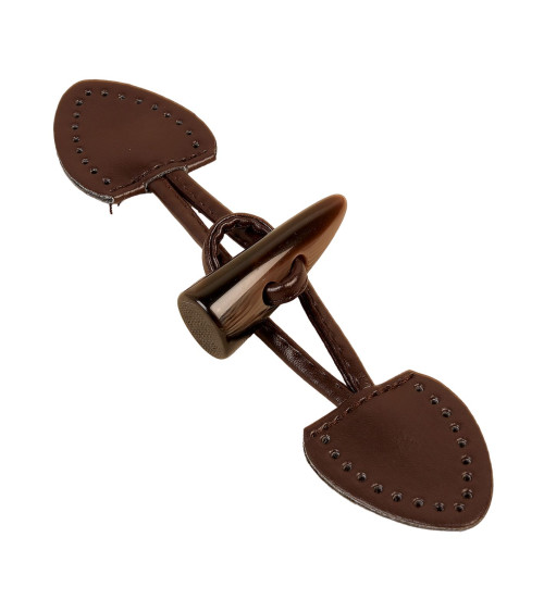 Pre-hole faux brandenburg 3.5x17cm brown