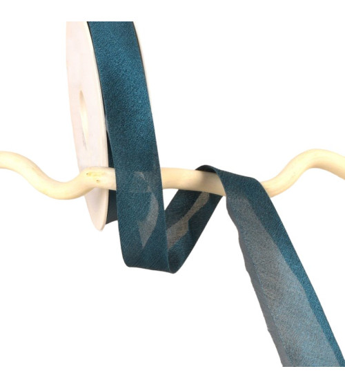 25m reel iridescent metal bias duck blue 20mm