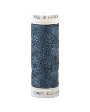 Polyester sewing thread 100m made in France - cornflower 328