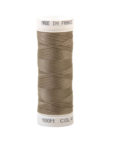 Polyester-Nähgarn 100 m, hergestellt in Frankreich – Antilope 415