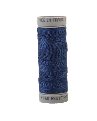 Fil super résistant polyester 50m - Bleu roy C335