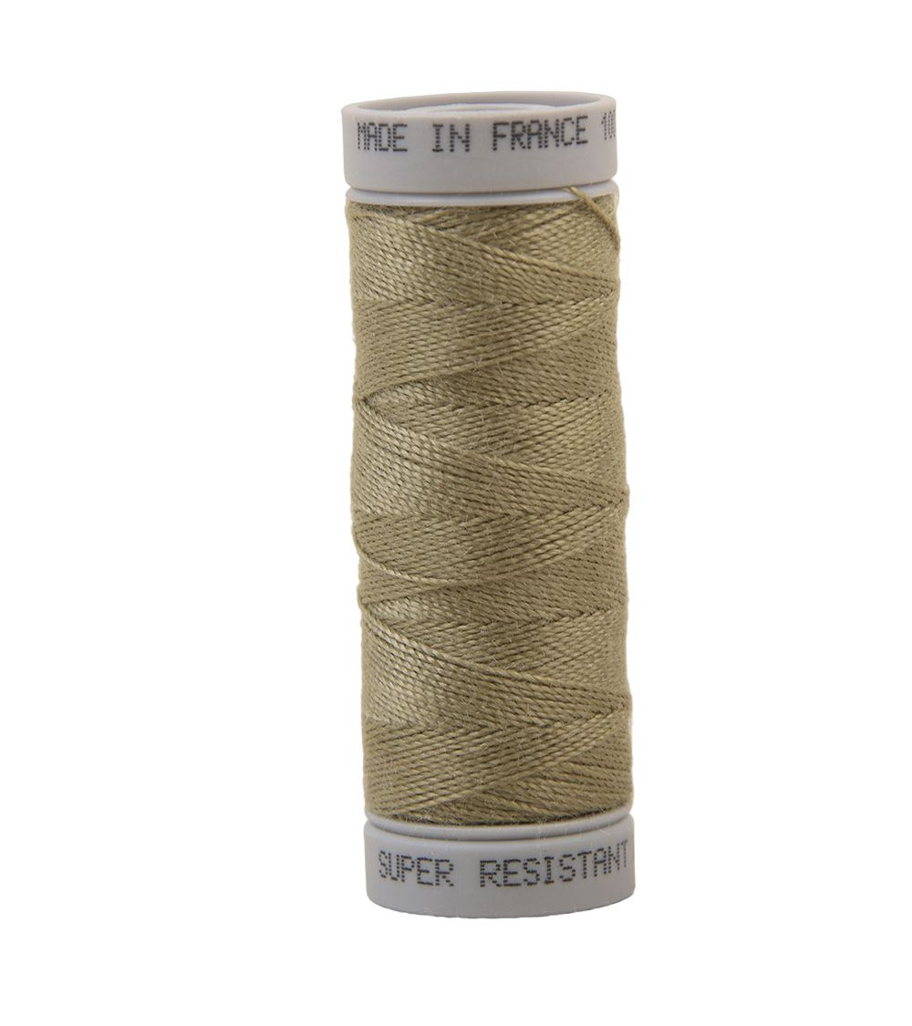 Superbeständiger Polyesterfaden 50 m – Cor graubraun C413