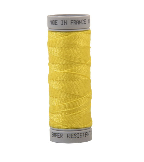 Fil super résistant polyester 50m - Jaune jonquille C130