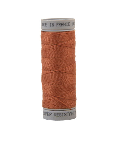 Fil super résistant polyester 50m - Orange coq de roche C180