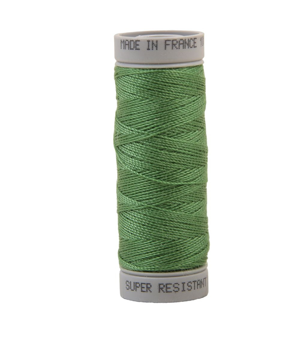 Fil super résistant polyester 50m - Vert cerfeuil C522