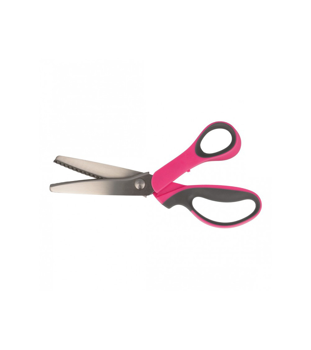 Ciseaux cranteurs Fuchsia 23x9cm