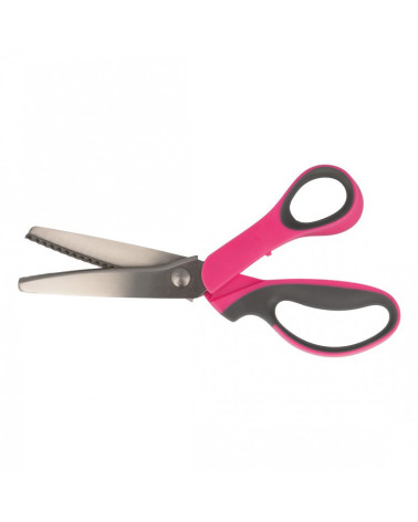 Zackenschere Fuchsia 23x9cm