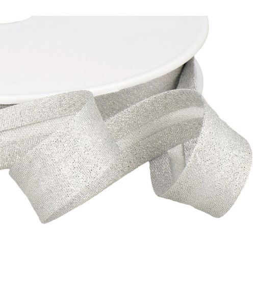 Floppy disk 30m Matte silver metallic bias 18mm