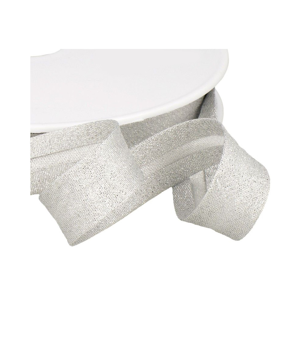 Floppy disk 30m Matte silver metallic bias 18mm