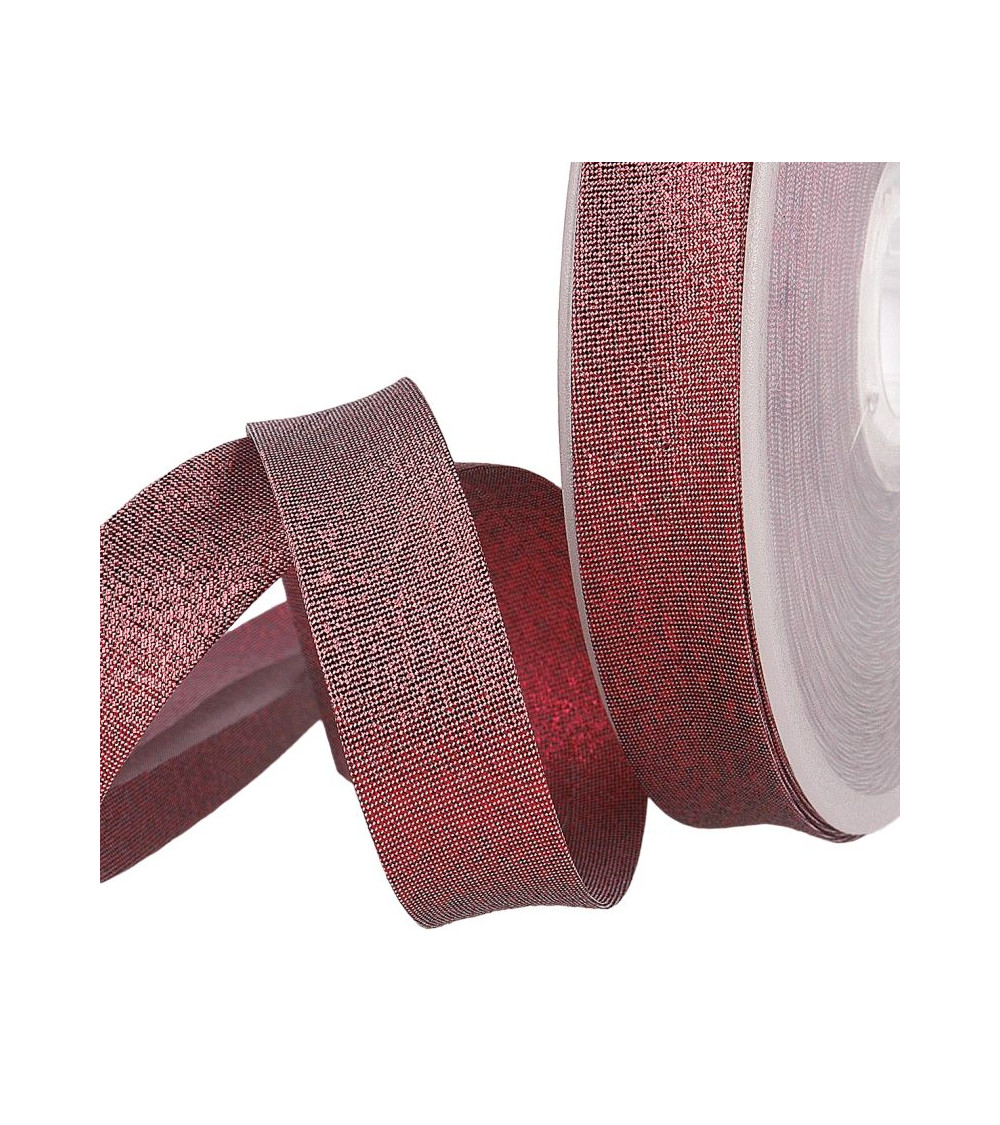 Bobina da 25 m Sbieco in metallo rosso da 20 mm