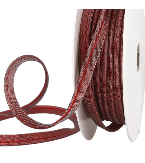 25m spool Red metallic piping 10mm