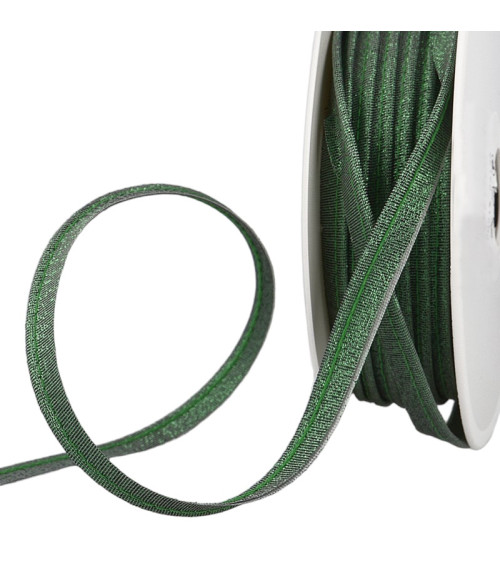 25m spool Dark green metallic piping 10mm