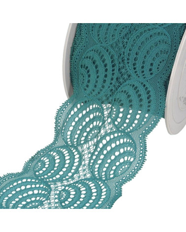 Bobina 15m Laccio elastico Blu anatra 100mm