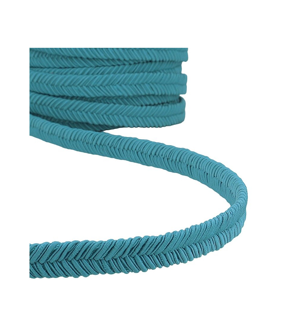 15-m-Rolle Stahlblaues Fischgrätengeflecht 15 mm