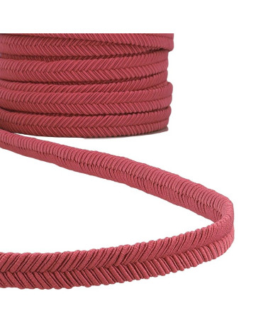 15m reel of Old Pink herringbone braid 15mm