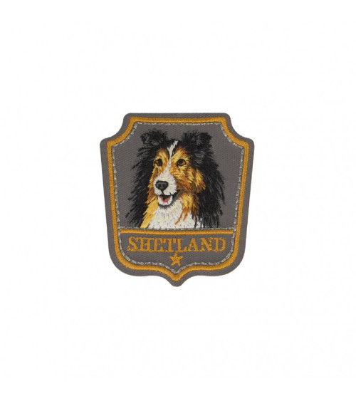 Shetland iron-on patch 5cm x 5cm