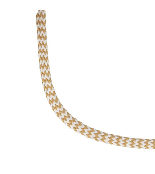 25m spool zigzag braid 8mm Beige