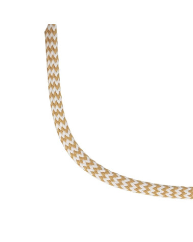 25m spool zigzag braid 8mm Beige