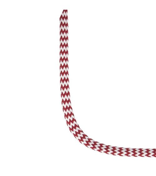 25m spool zigzag braid 8mm Burgundy Red