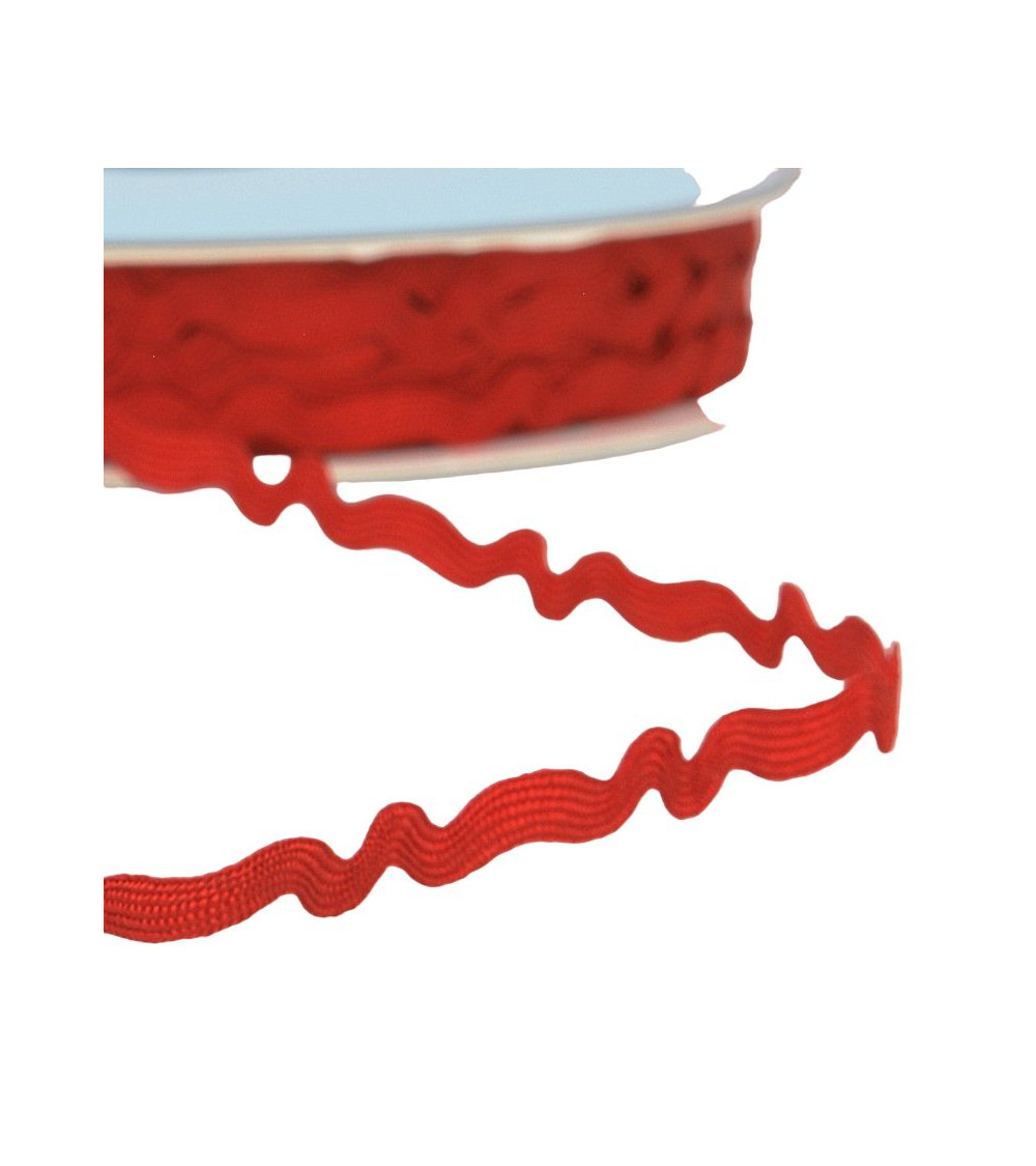 25m spool of asymmetrical serpentine 8mm Red