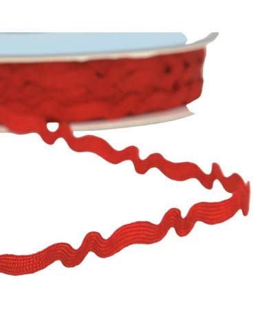 25m spool of asymmetrical serpentine 8mm Red