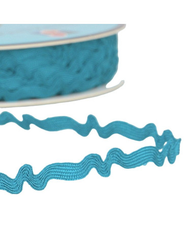 25m spool of asymmetrical serpentine 8mm Steel blue