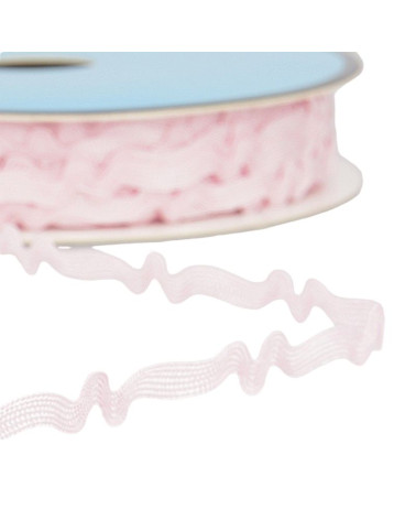 25m spool of asymmetrical serpentine 8mm Pink
