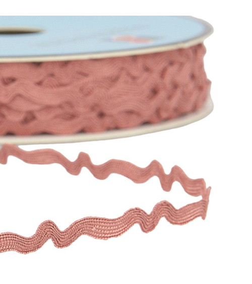 25m reel asymmetrical serpentine 8mm Old Pink