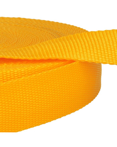 Film 20m Webbing Yellow Gold
