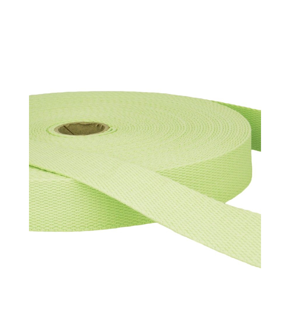 20m film Water green cotton webbing