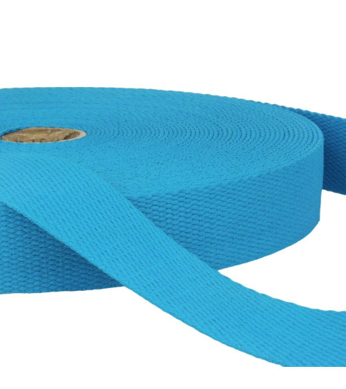 Film 20m Cotton webbing Steel Blue