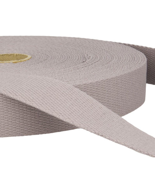 Film 20m Cotton webbing Medium gray
