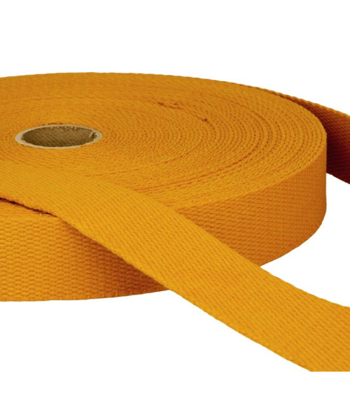 Film 20m Cotton webbing Mustard