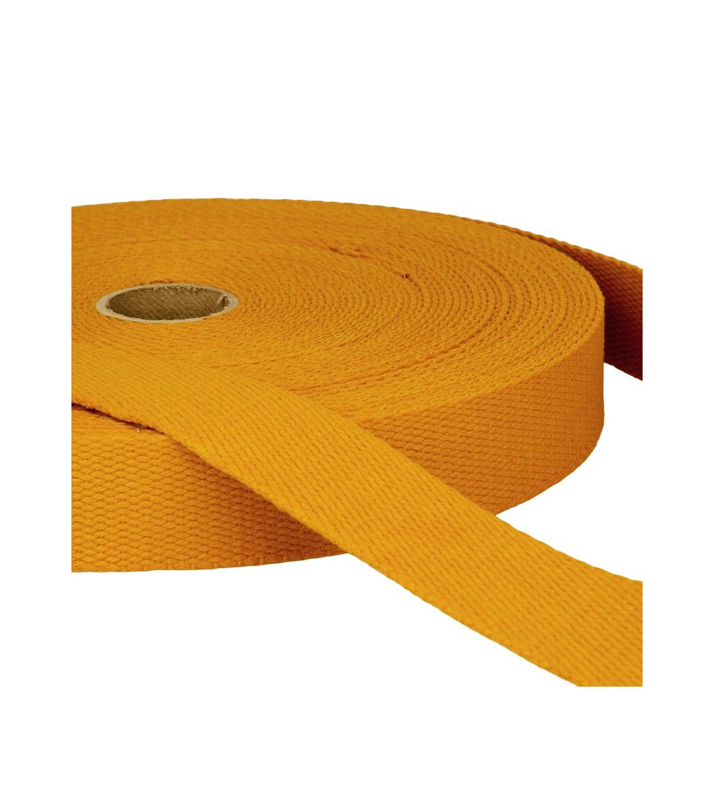 Film 20m Cotton webbing Mustard
