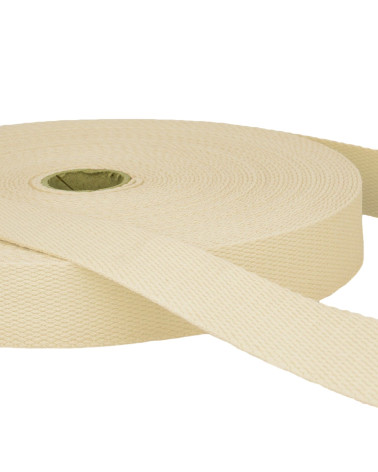 Film 20m Cotton webbing Ecru