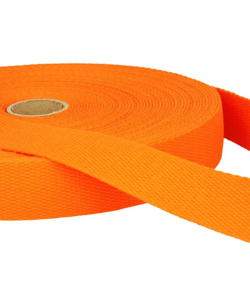Film 20m Cotton webbing Orange