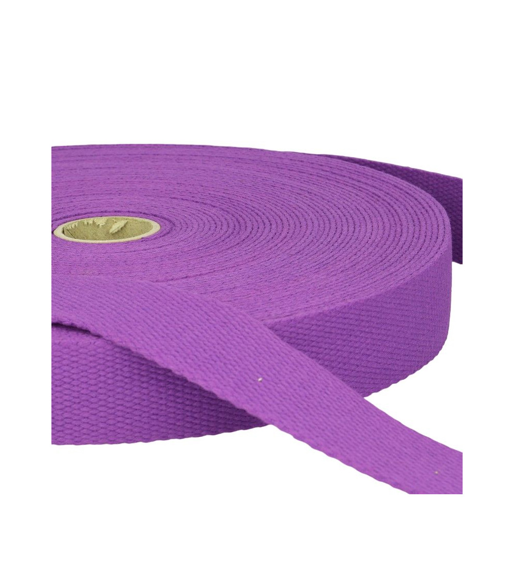Film 20m Cotton webbing Plum