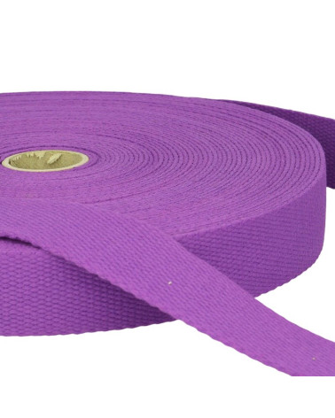 Film 20m Sangle coton Prune