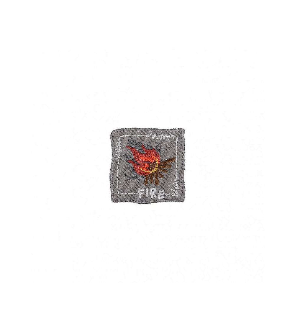 Ecusson thermocollant Feu de camp 3,5cm x 3cm