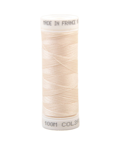 Polyester sewing thread 100m made in France - shell 397