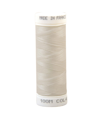 Fil à coudre polyester 100m made in France - grege 400