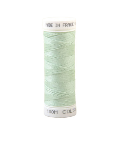 Hilo de coser de poliéster 100m fabricado en Francia - nil green 510