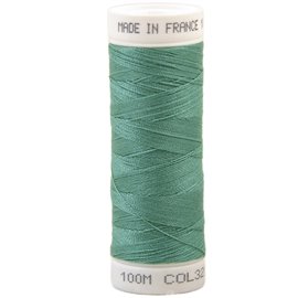 Fil à coudre polyester 100m made in France - bleu cobalt 321