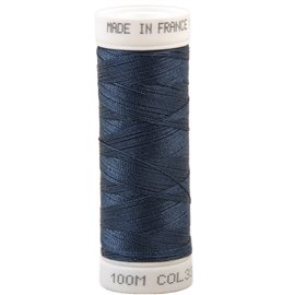Fil à coudre polyester 100m made in France - bleu elysee 337