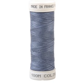 Fil à coudre polyester 100m made in France - bleu aconit 310
