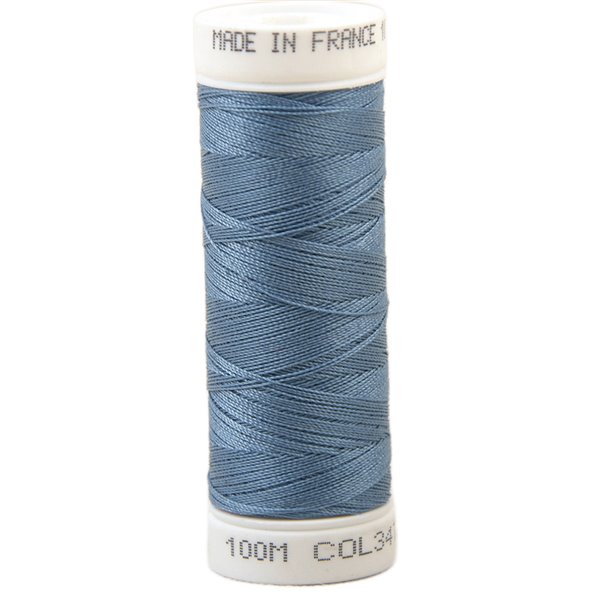 Fil à coudre polyester 100m made in France - bleu horizon 347