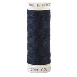 Fil à coudre polyester 100m made in France - bleu de france 339