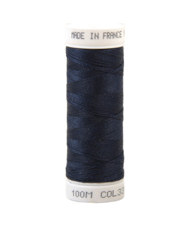 Polyester-Nähgarn 100 m, hergestellt in Frankreich – Blau von Frankreich 339